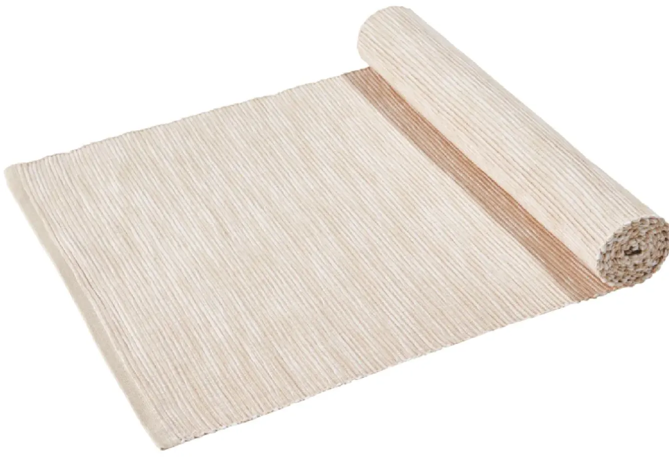 New NANU-NANA Tischläufer Anthea, Beige/weiß