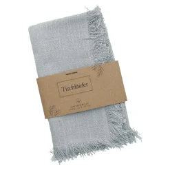 Outlet NANU-NANA Tischläufer Fransen, Blau, 40 X 150 Cm