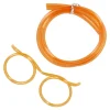 Outlet NANU-NANA Trink-Schlauch Brille, Orange