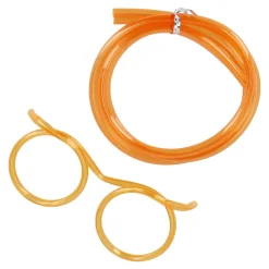 Outlet NANU-NANA Trink-Schlauch Brille, Orange