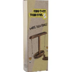 Outlet NANU-NANA Trinkspiel Ringtoss, Natur, 25 Cm