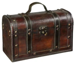 Clearance NANU-NANA Truhe Nostalgie, 33 X 21 Cm