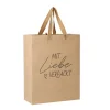 Fashion NANU-NANA Tüte Kraft, Mit Liebe Verpackt, 28 Cm