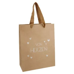 Outlet NANU-NANA Tüte Kraft, Von Herzen, 28 Cm