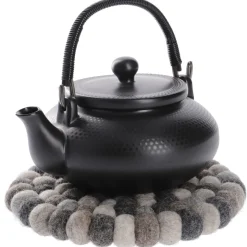 Best NANU-NANA Untersetzer Filzkugeln, Grau-gemixt, 20 Cm