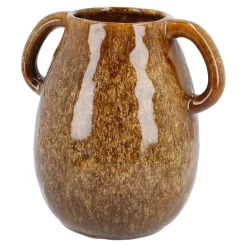 Best NANU-NANA Vase Krug Mit Griffen, Braun, 18 Cm