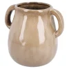 New NANU-NANA Vase Krug Mit Griffen, Creme, 14.5 Cm
