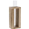 New NANU-NANA Vase Reagenzglas In Holzständer, 19 Cm