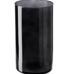 Discount NANU-NANA Vase Zylinder, Anthrazit, 16 X 29 Cm
