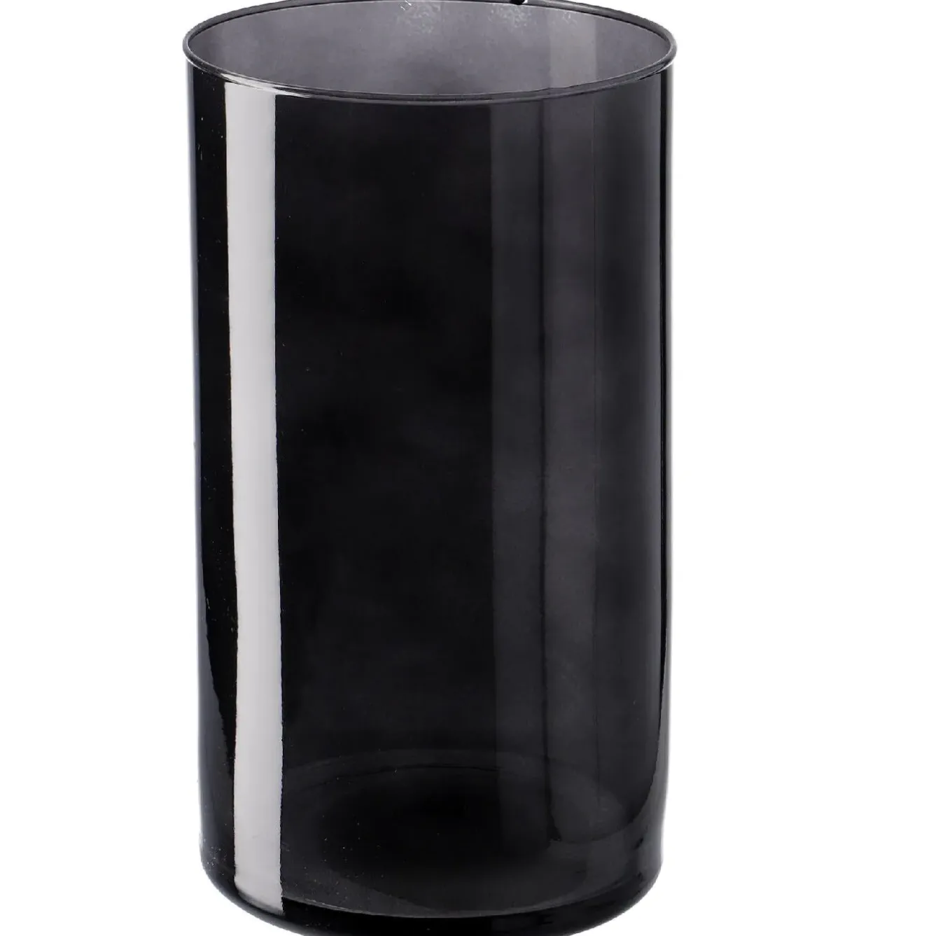 Discount NANU-NANA Vase Zylinder, Anthrazit, 16 X 29 Cm