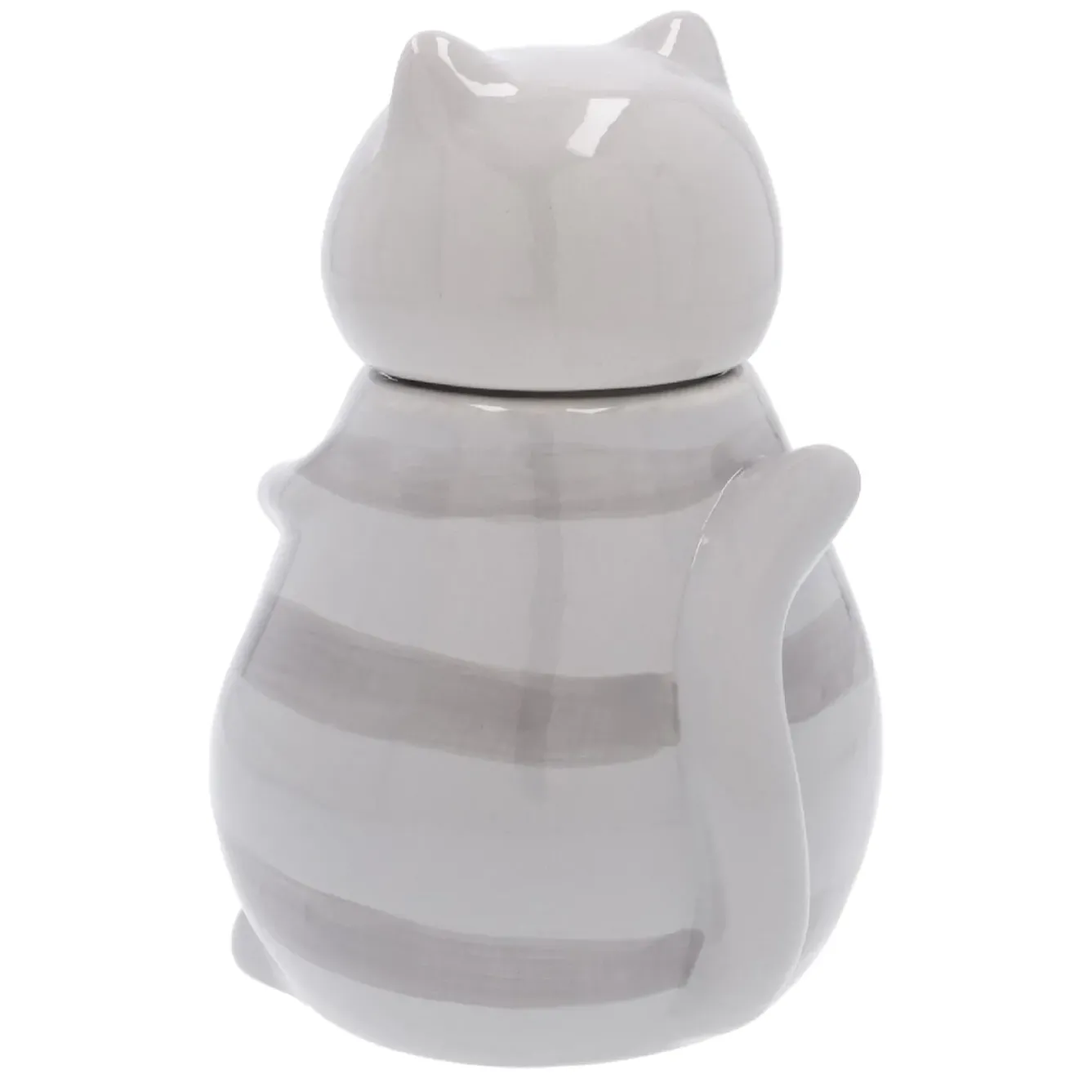 Outlet NANU-NANA Vorratsdose Katze, Grau, 20 Cm