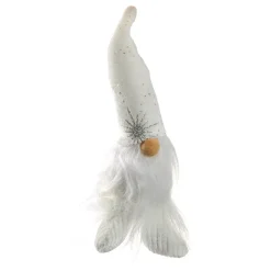 Clearance NANU-NANA Wichtel Glitter, Weiß, 21 Cm