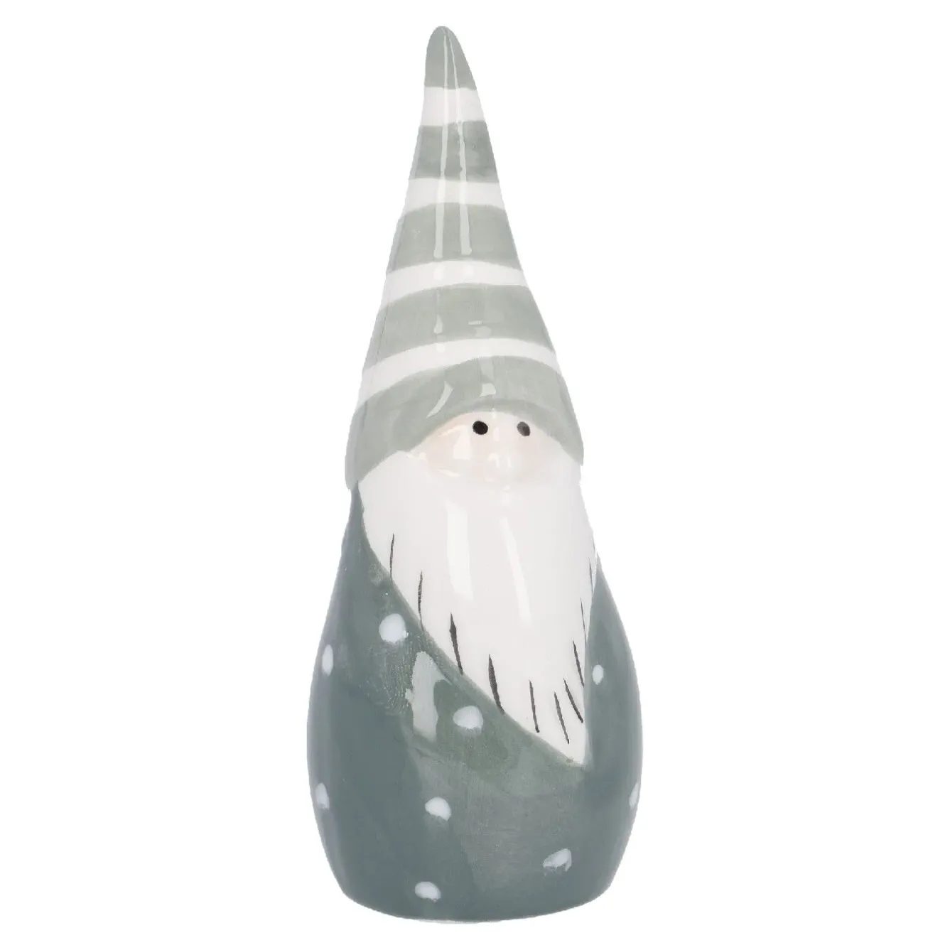 Clearance NANU-NANA Wichtel Streifenmütze, Punkte, 14 Cm