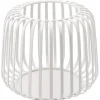 New NANU-NANA Windlicht Metall, Weiß, 15 X 12.5 Cm