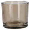 Fashion NANU-NANA Windlicht Zylinder, Dick/taupe/transparent, 9 X 8 Cm
