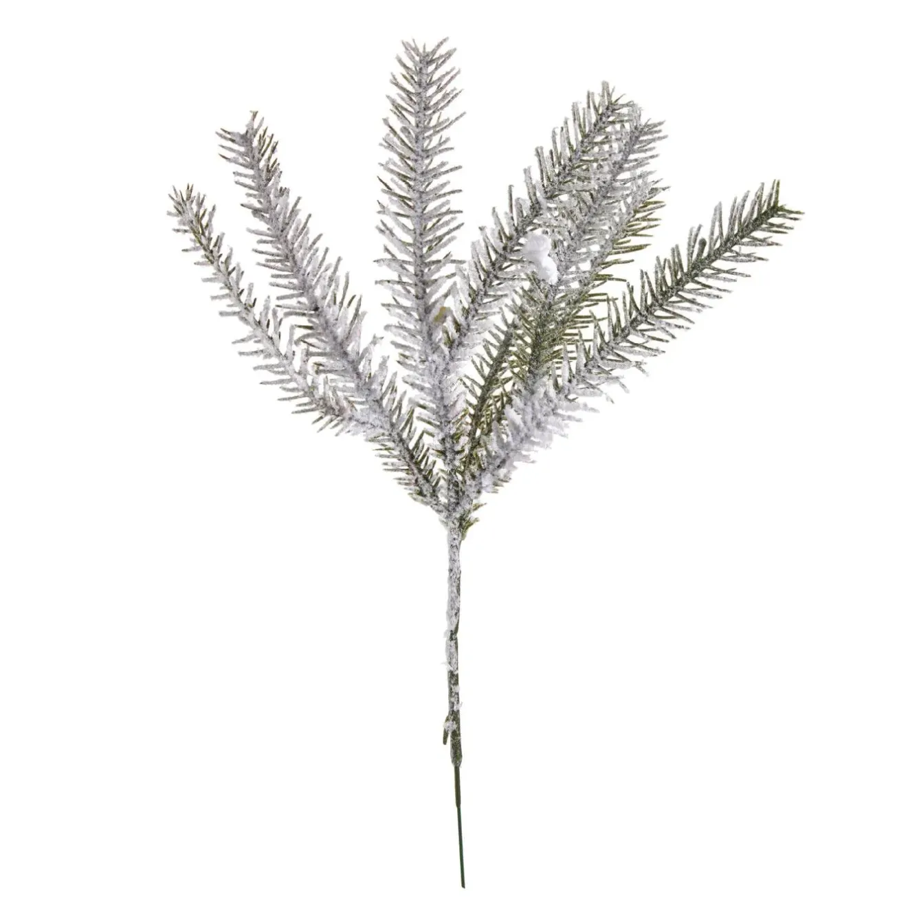 Best NANU-NANA Zweig Tanne, Schnee, 33 Cm